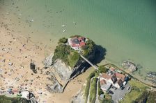 Boutique house on The Island, Towan Beach, Newquay, Cornwall, 2016. Creator: Damian Grady