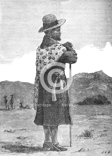 'Bovane, the Swazi Commander-in-Chief', c1880. Artist: Unknown.