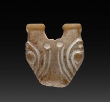 Bovine Mask with Capped Horns, 14th-10th Century BC. Creator: Unknown