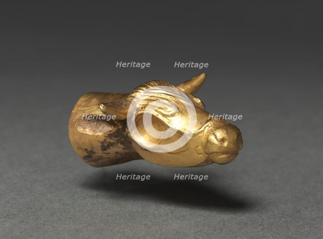 Bovine Finial, 400-300 BC. Creator: Unknown.