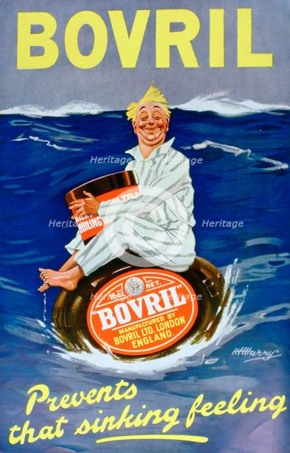 Bovril advert, 1924. Artist: Unknown