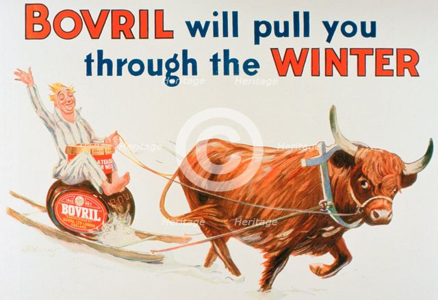 Bovril advert, 1927. Artist: Unknown