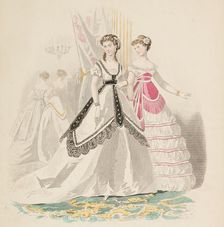 Bow-Bells, Paris Fashions, 1867. Creator: Unknown