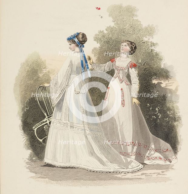 Bow-Bells, Paris Fashions, 1867. Creator: Unknown.