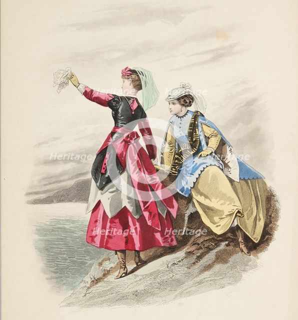 Bow-Bells, Paris Fashions, 1867. Creator: Unknown.