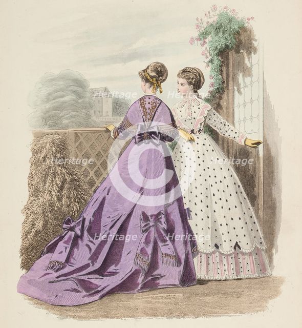 Bow-Bells, Paris Fashions, 1868. Creator: Unknown.