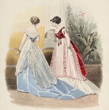Bow-Bells, Paris Fashions, 1868. Creator: Unknown