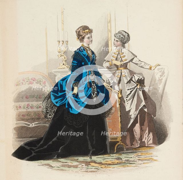Bow-Bells, Paris Fashions, 1869. Creator: Unknown.