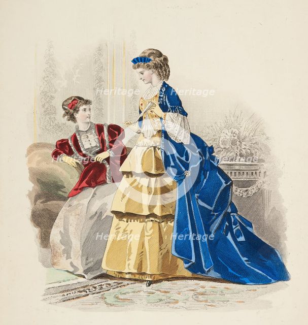 Bow-Bells, Paris Fashions, 1869. Creator: Unknown.