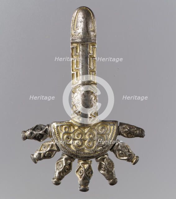 Bow Brooch, Alemannic, late 5th-early 6th century. Creator: Unknown.