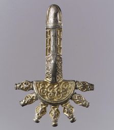 Bow Brooch, Alemannic, late 5th-early 6th century. Creator: Unknown