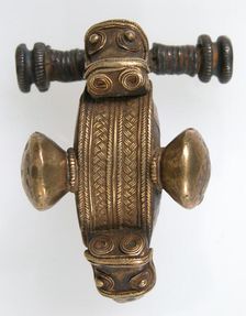 Bow Brooch, Baltic or Scandinavian, 7th century. Creator: Unknown