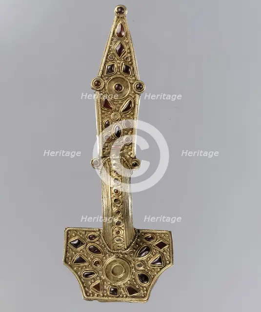 Bow Brooch, East Germanic, 400-450. Creator: Unknown.