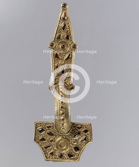 Bow Brooch, East Germanic, 400-450. Creator: Unknown.