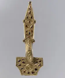 Bow Brooch, East Germanic, 400-450. Creator: Unknown