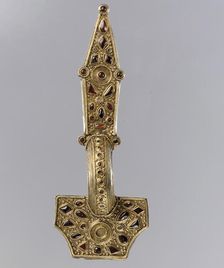 Bow Brooch, East Germanic, 400-450. Creator: Unknown