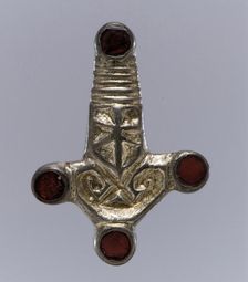 Bow Brooch, Frankish, 450-500. Creator: Unknown