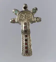 Bow Brooch, Frankish, 500-550. Creator: Unknown