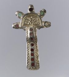 Bow Brooch, Frankish, 500-550. Creator: Unknown