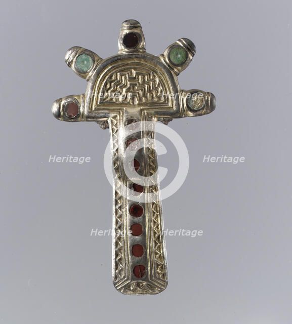 Bow Brooch, Frankish, 500-550. Creator: Unknown.