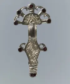 Bow Brooch, Frankish, 500-550. Creator: Unknown