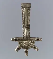 Bow Brooch, Frankish, first half 6th century. Creator: Unknown