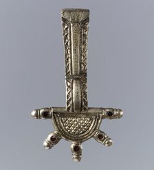 Bow Brooch, Frankish, first half 6th century. Creator: Unknown