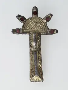 Bow Brooch, Frankish, mid-6th century. Creator: Unknown