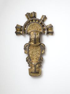 Bow Brooch, Langobardic, late 6th-early 7th century. Creator: Unknown