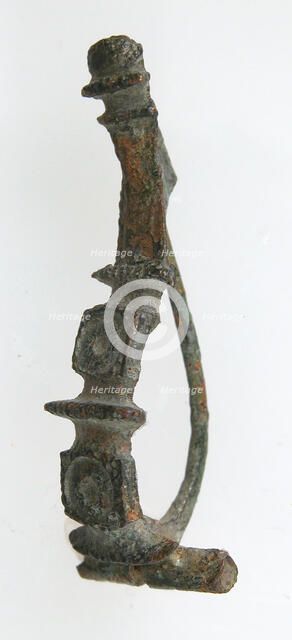 Bow Brooch, Late Roman, 3rd century. Creator: Unknown.