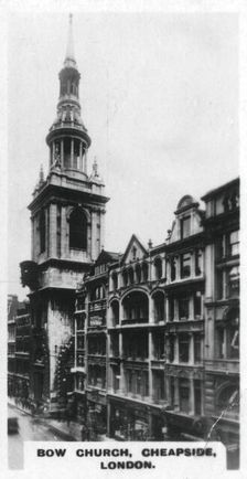 Bow Church, Cheapside, London, c1920s