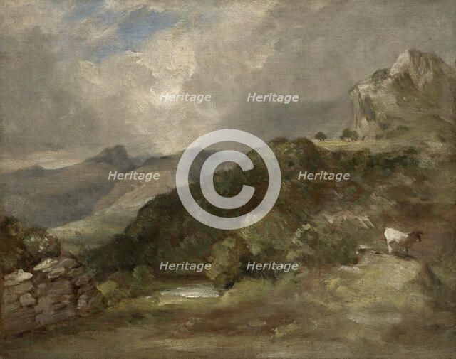 Bow Fell, Cumberland, 1807. Creator: John Constable.