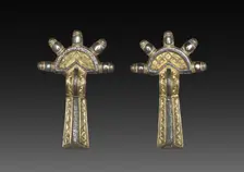 Bow Fibulae, 500-550. Creator: Unknown