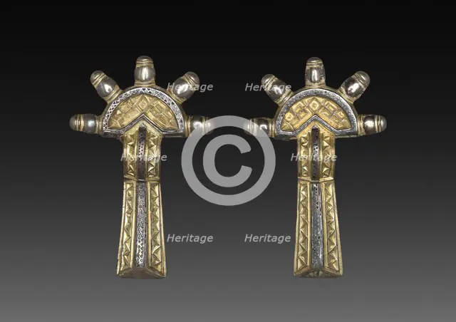 Bow Fibulae, 500-550. Creator: Unknown.