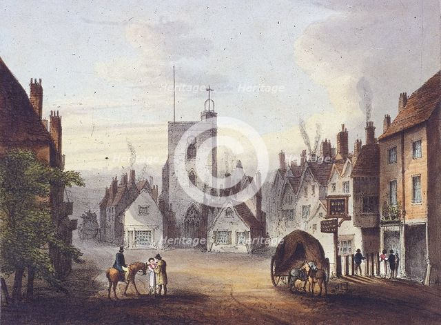 Bow, Poplar, London, 1783. Artist: Anon