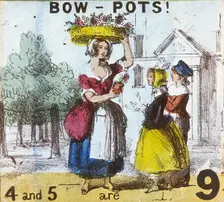 Bow-pots! Cries of London, c1840. Artist: TH Jones