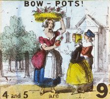 Bow-pots! Cries of London, c1840. Artist: TH Jones