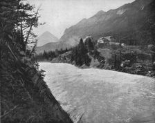 Bow River Rapids, Banff, North West Territories, Canada, c1900. Creator: Unknown