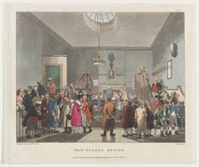 Bow Street Office, March 1, 1808., March 1, 1808. Creator: John Hill