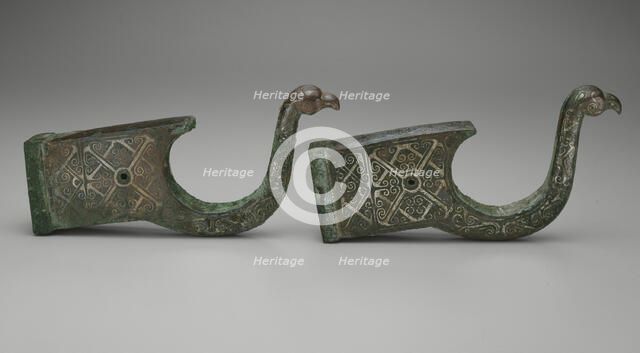 Bow Support for a Crossbow, Eastern Zhou dynasty, Warring States period (480-221 B.C.), c. 4th cent. Creator: Unknown.