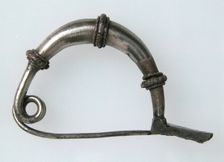 Bow-Shaped Brooch, Celtic, 5th century B.C. Creator: Unknown