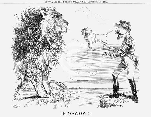 'Bow-Wow!!', 1859. Creator: Unknown.