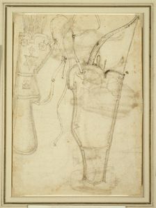 Bowcase and Quiver of Arrows, 1438. Creator: Pisanello