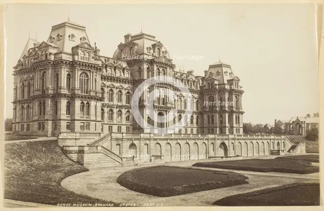 Bowes Museum, Barnard Castle, ca. 1880. Creator: James Valentine.