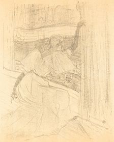 Bowing to the Audience (Saluant le public), 1898. Creator: Henri de Toulouse-Lautrec