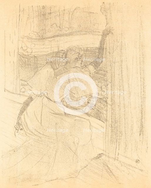 Bowing to the Audience (Saluant le public), 1898. Creator: Henri de Toulouse-Lautrec.