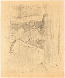 Bowing to the Audience (Saluant le public), 1898. Creator: Henri de Toulouse-Lautrec