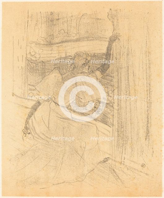 Bowing to the Audience (Saluant le public), 1898. Creator: Henri de Toulouse-Lautrec.