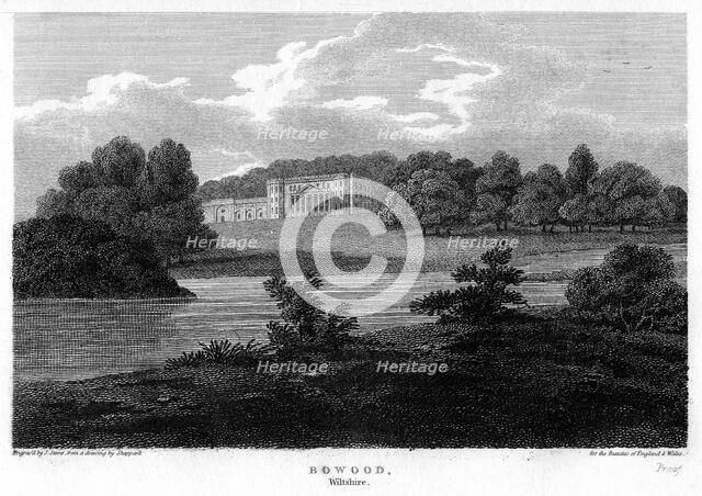 Bowood House, Wiltshire, 1811.Artist: J Storer