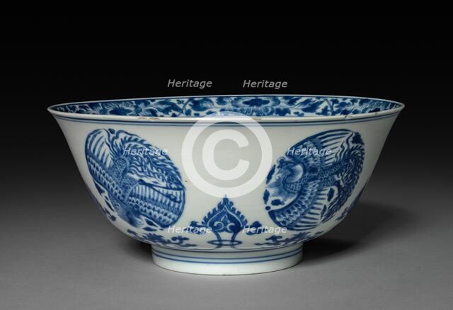 Bowl, 1662-1722. Creator: Unknown.